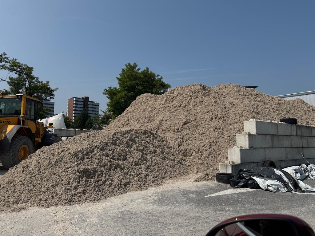 Tretschichtmaterial Premium Sand-Geotextil-Fasern-Mix